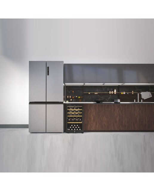 Frigorífico americano Haier Total No Frost Cube 90 Series 5 - HCR5919ENMM Inox-15