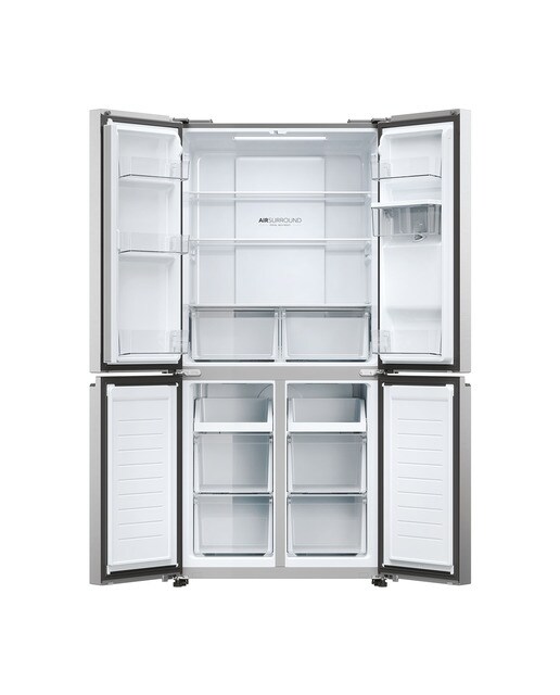 Frigorífico americano Haier Total No frost Cube 83 Series 3 - HCR3818EWMM Inox-3