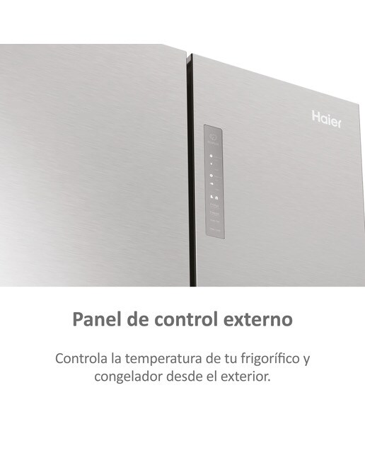 Frigorífico americano Haier Total No frost Cube 83 Series 3 - HCR3818EWMM Inox-11