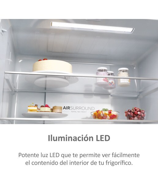 Frigorífico americano Haier Total No frost Cube 83 Series 3 - HCR3818EWMM Inox-12