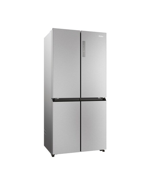 Imagem 0 de Frigorífico Americano Haier de 4 Portas Série 3 HCR3818ENMM Total No Frost de 181,5 cm - Platinum Inox