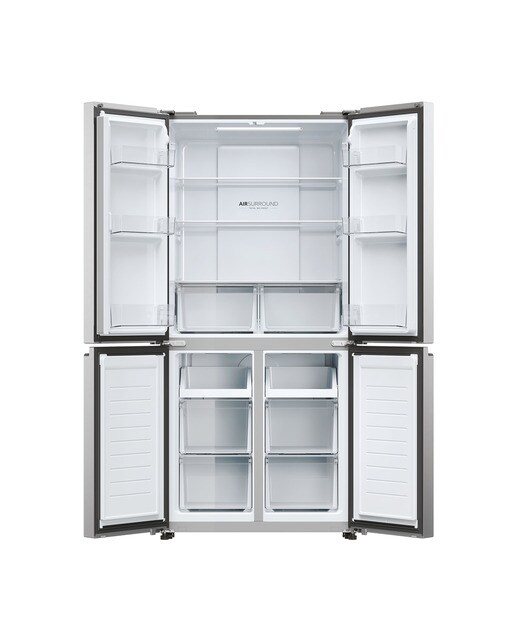Frigorífico Americano Haier de 4 Portas Série 3 HCR3818ENMM Total No Frost de 181,5 cm - Platinum Inox Platinum Inox-3