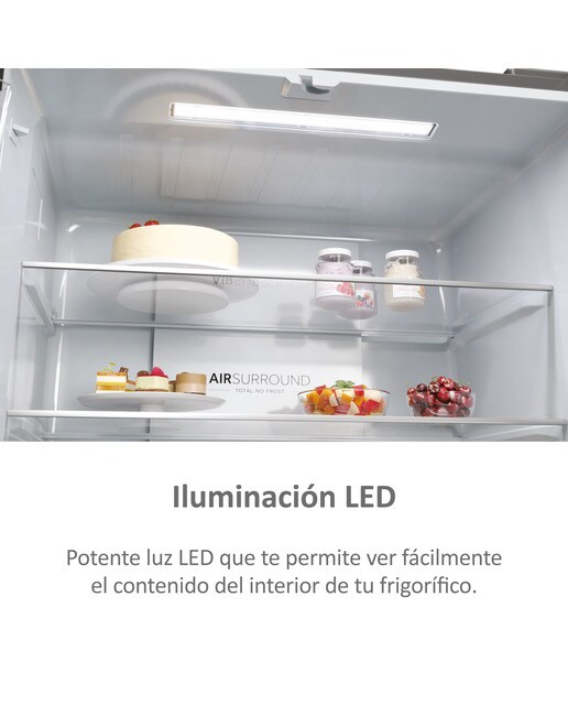 Frigorífico Americano Haier de 4 Portas Série 3 HCR3818ENMM Total No Frost de 181,5 cm - Platinum Inox Platinum Inox-11