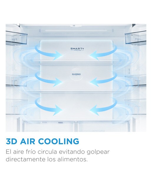 Frigorífico Americano Midea MDRF632FIE46 de 4 Portas Inox-11