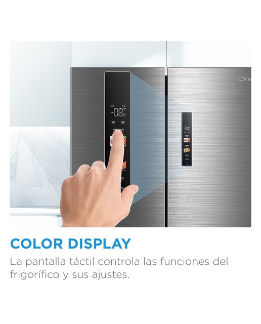 Frigorífico Americano Midea MDRF632FIE46 de 4 Portas Inox-12