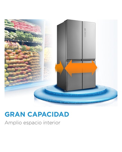 Frigorífico Americano Midea MDRF632FIE46 de 4 Portas Inox-14