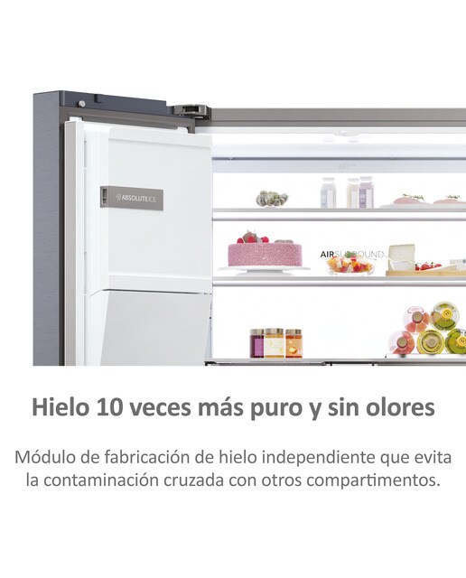 Frigorífico Americano Haier FD 90 Series 7 Pro HFW7918EIMB de 4 Portas. No Frost, com Dispensador, Wifi e de 177,5 cm - Preto Acetinado Brushed Black-16