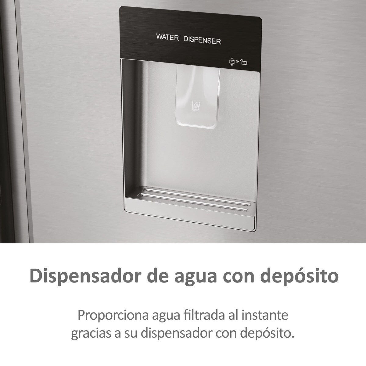 Frigorífico americano Haier Total No frost SBS 90 Series 5 - HSR5918DWMP Inox-9