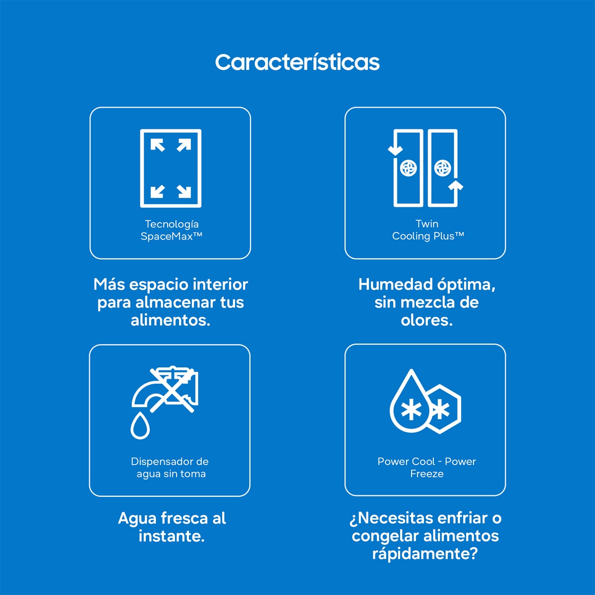 Frigorífico americano Samsung No Frost - RF48A401EM9/EF Inox-4