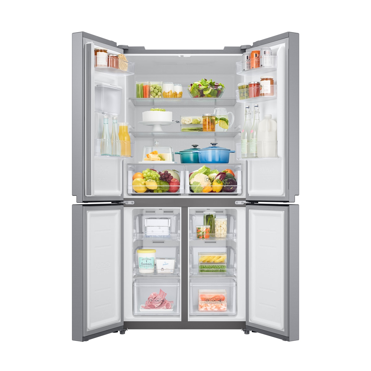 Frigorífico americano Samsung No Frost - RF48A401EM9/EF Inox-10