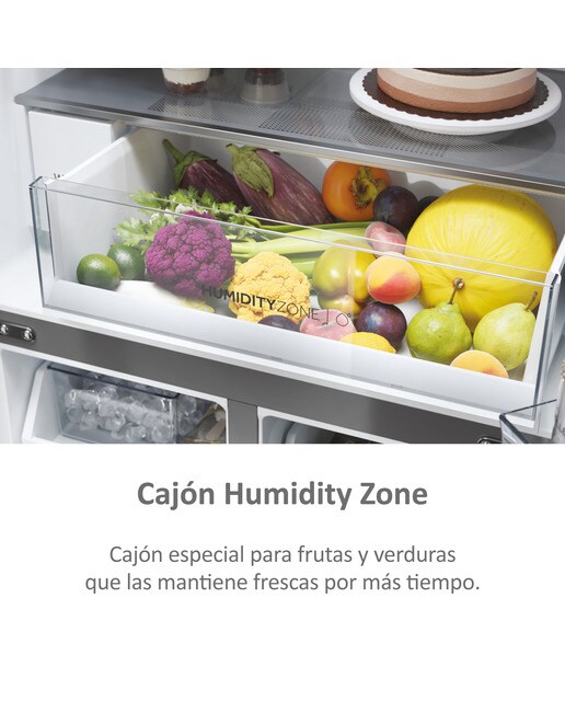 Frigorífico Americano Haier Cube 83 Series 5 HCW58F18EHMP de 4 Portas, No Frost, com Dispensador, WIFI e de 177,5 cm - Inox Inox-10