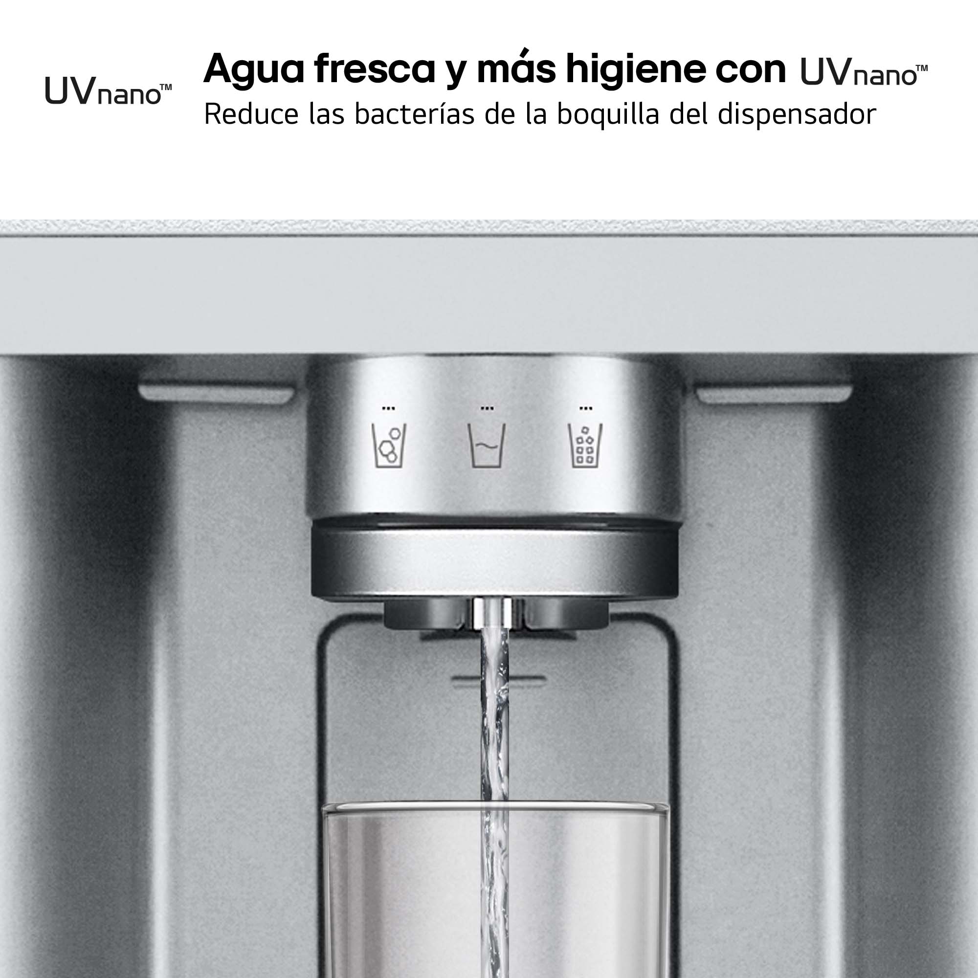 Frigorifico americano LG  Total No Frost, 179,2 cm, 638 l, InstaView, Con dispensador, Inox  - GMG960MBEE Inox-13