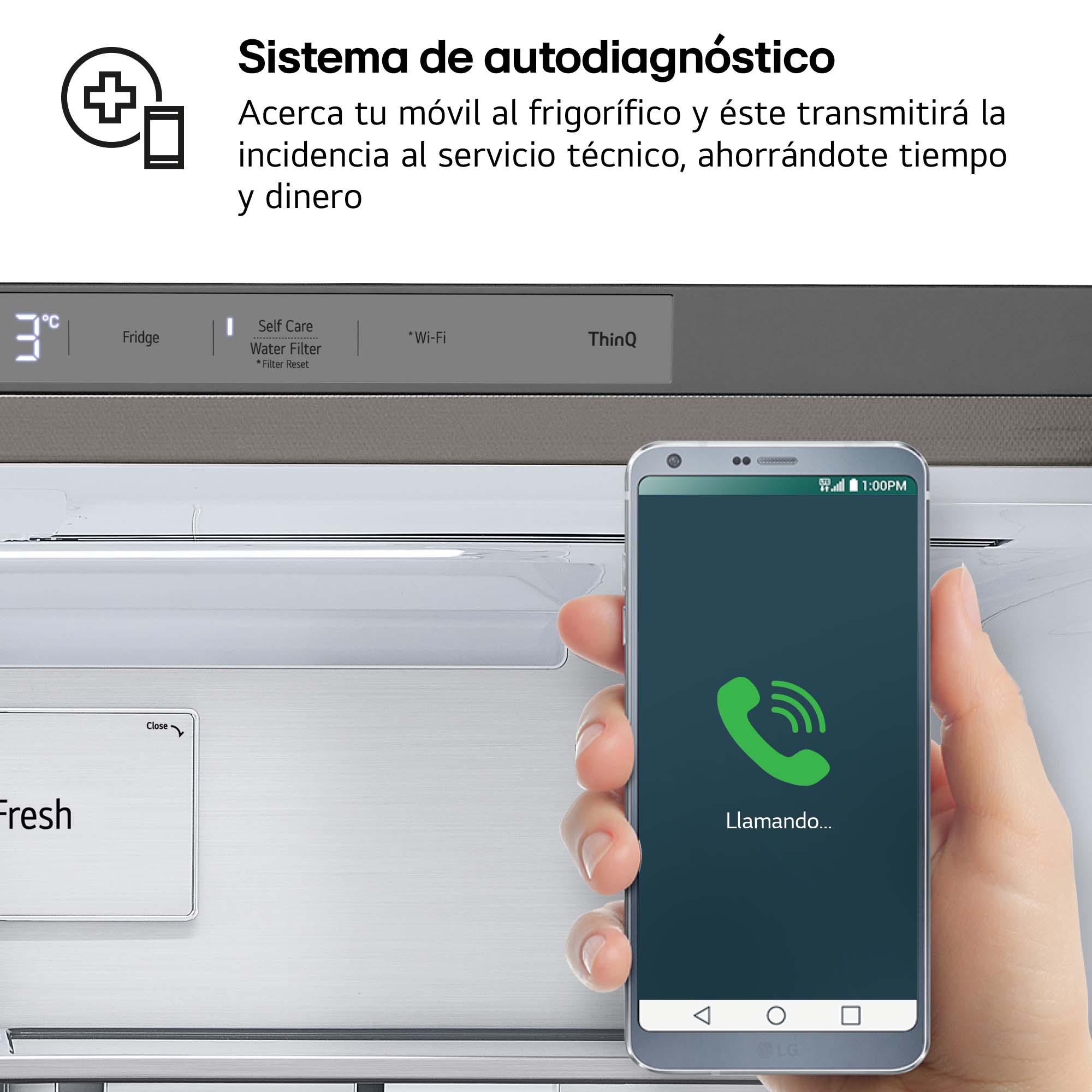 Frigorifico americano LG Inverter Linear Compressor, 179,2 cm, 641 l con dispensador, inox - GML960PYBE Inox-15