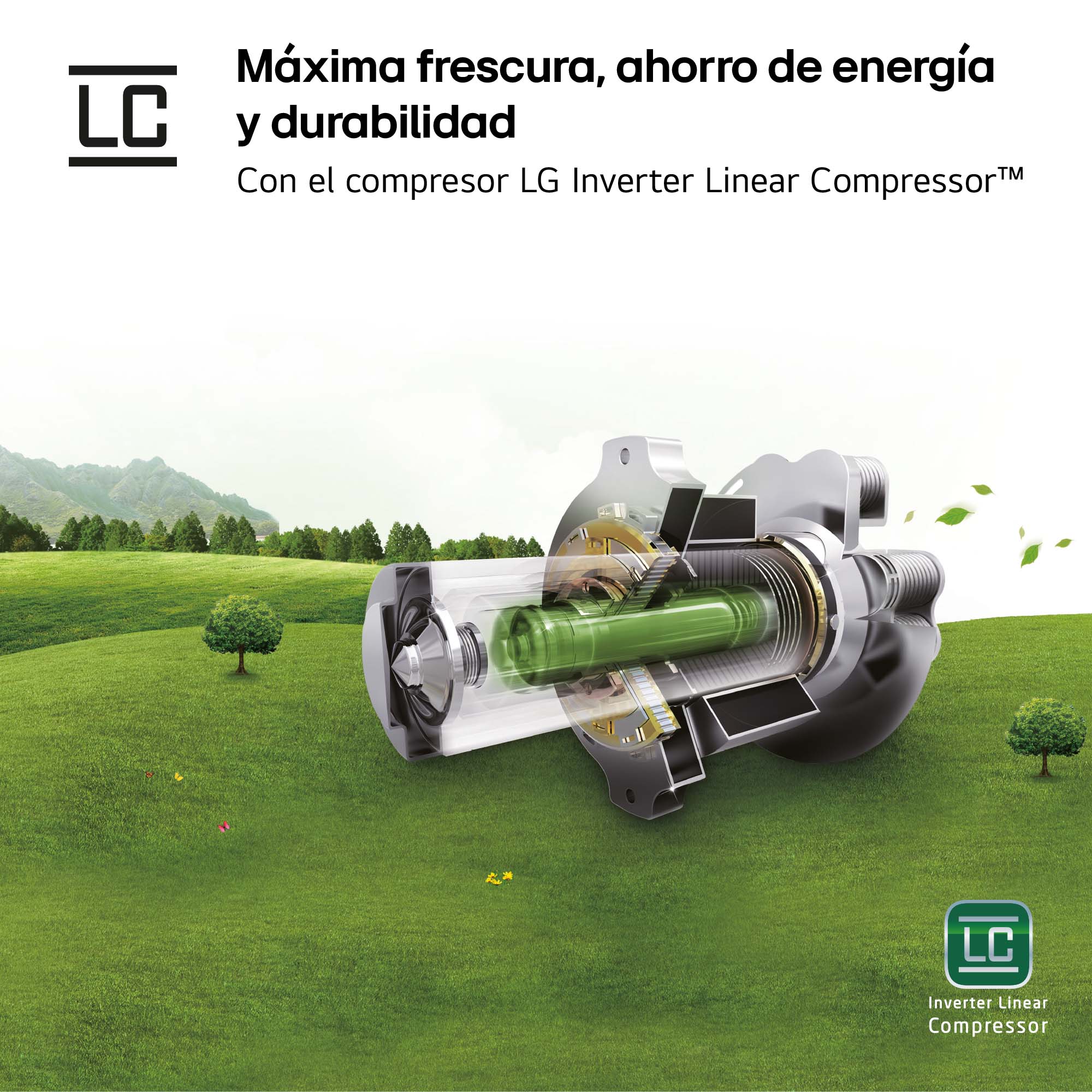 Frigorifico americano LG Inverter Linear Compressor, 179,2 cm, 641 l con dispensador, inox - GML960PYBE Inox-16
