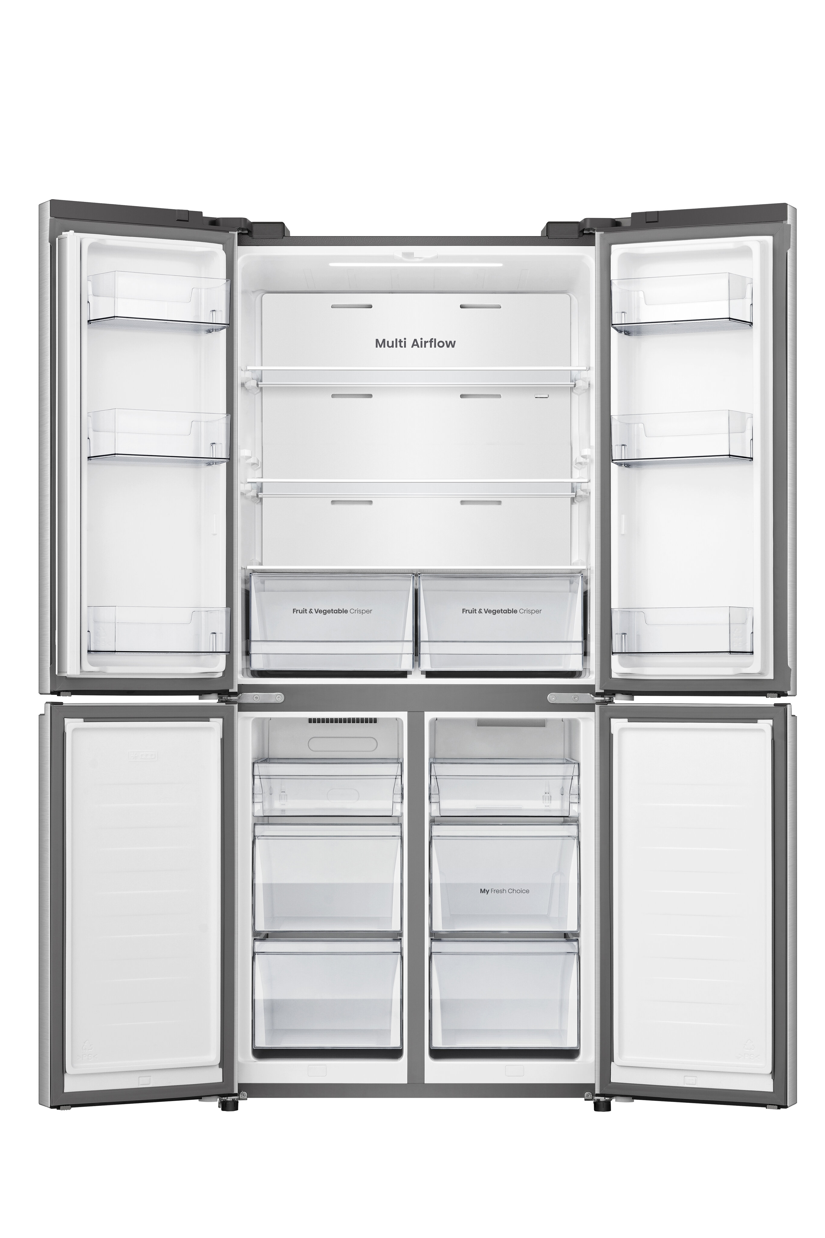 Frigorífico americano Hisense Total No Frost, Wifi - RQ5P470SETE Blanco-4