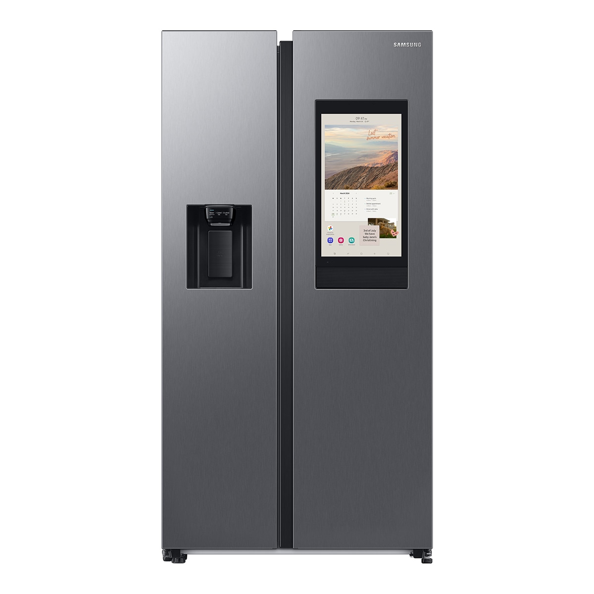 Frigorífico americano Samsung con dispensador, WIFI - RS6HDG883ES9EF Inox-1