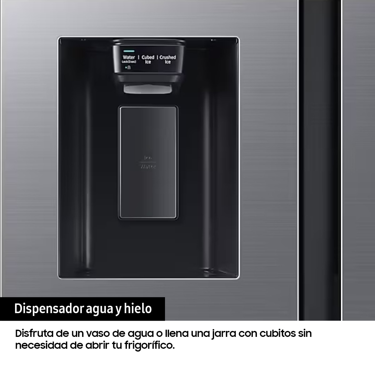 Frigorífico americano Samsung con dispensador, WIFI - RS6HDG883ES9EF Inox-7