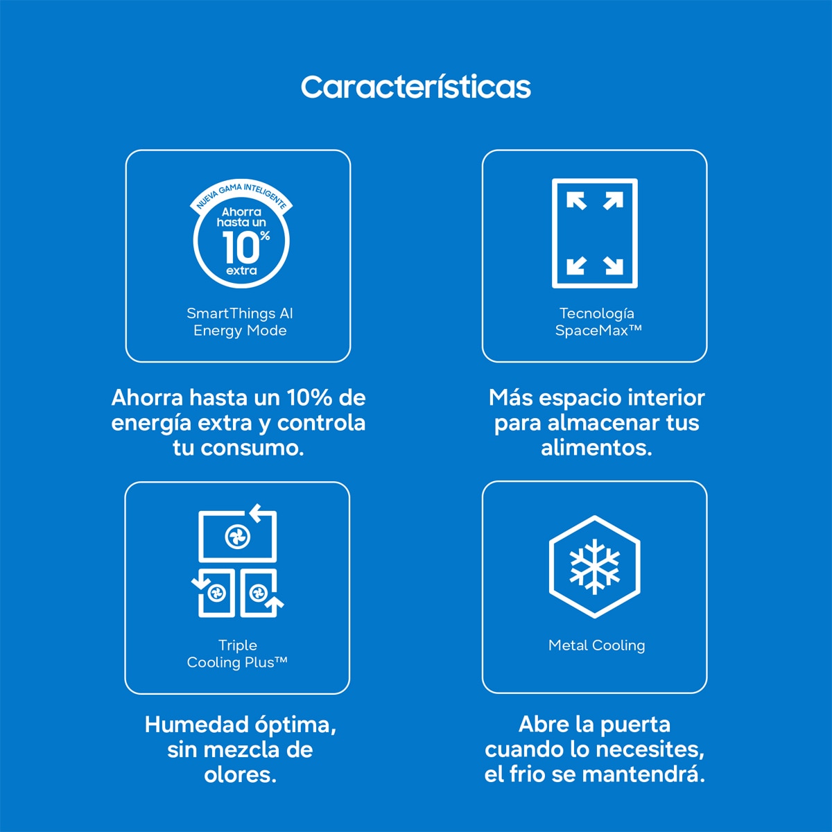 Frigorífico americano Samsung con dispensandor - RF65DG960ESREF Acero-4
