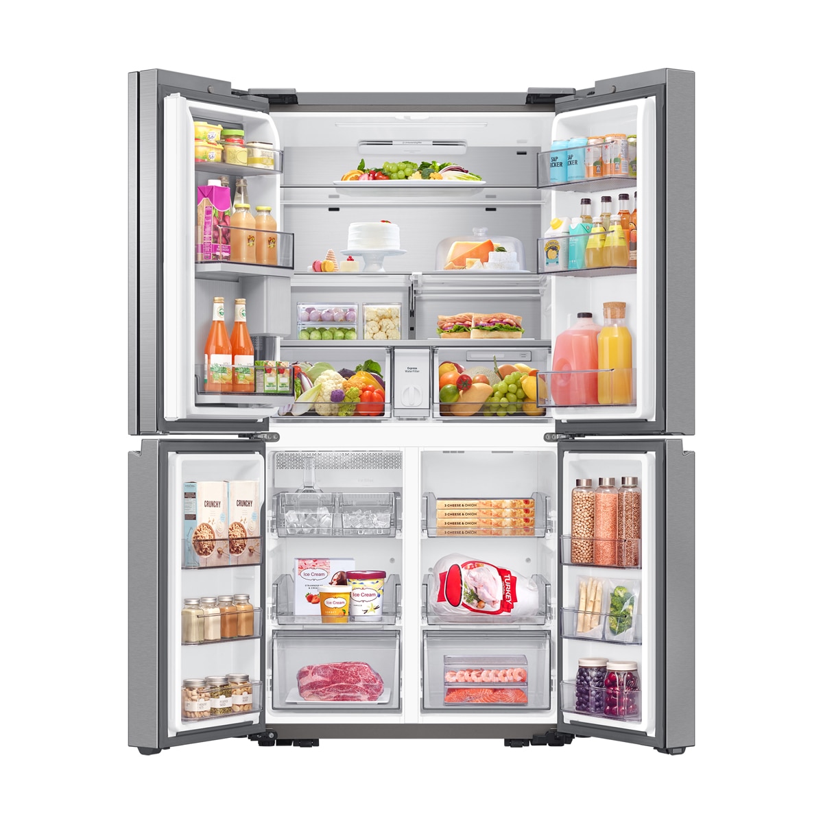 Frigorífico americano Samsung con dispensandor - RF65DG960ESREF Acero-10