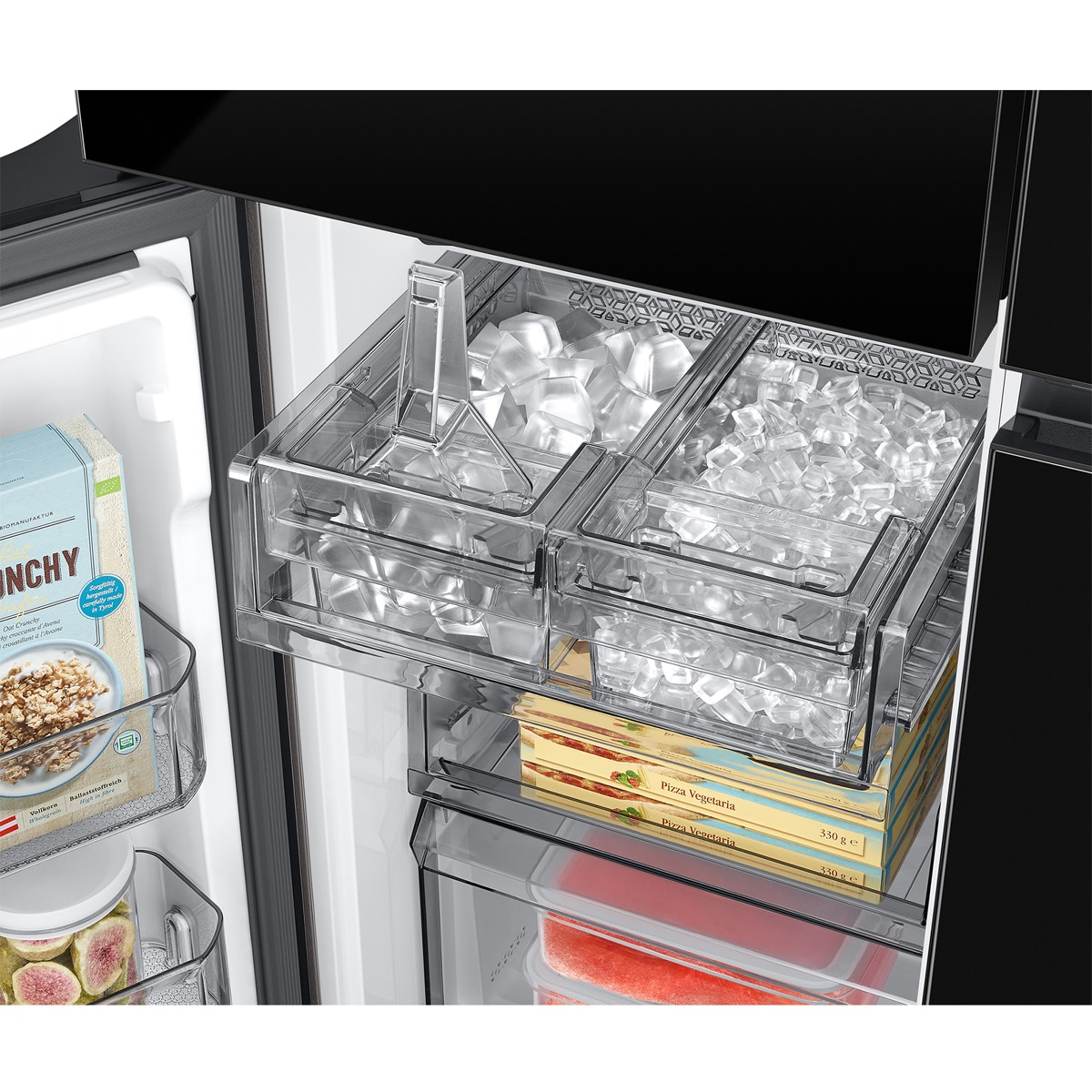 Frigorifico americano Samsung Con dispensador - RF65DB970E22EF Negro-13