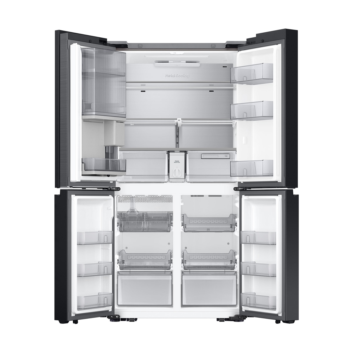 Frigorifico americano Samsung Con dispensador - RF65DB970E22EF Negro-16