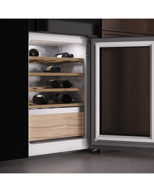 Frigorífico americano Teka Motor inverter, con vinoteca integrada - RLF 85950 GBK Cristal negro-2