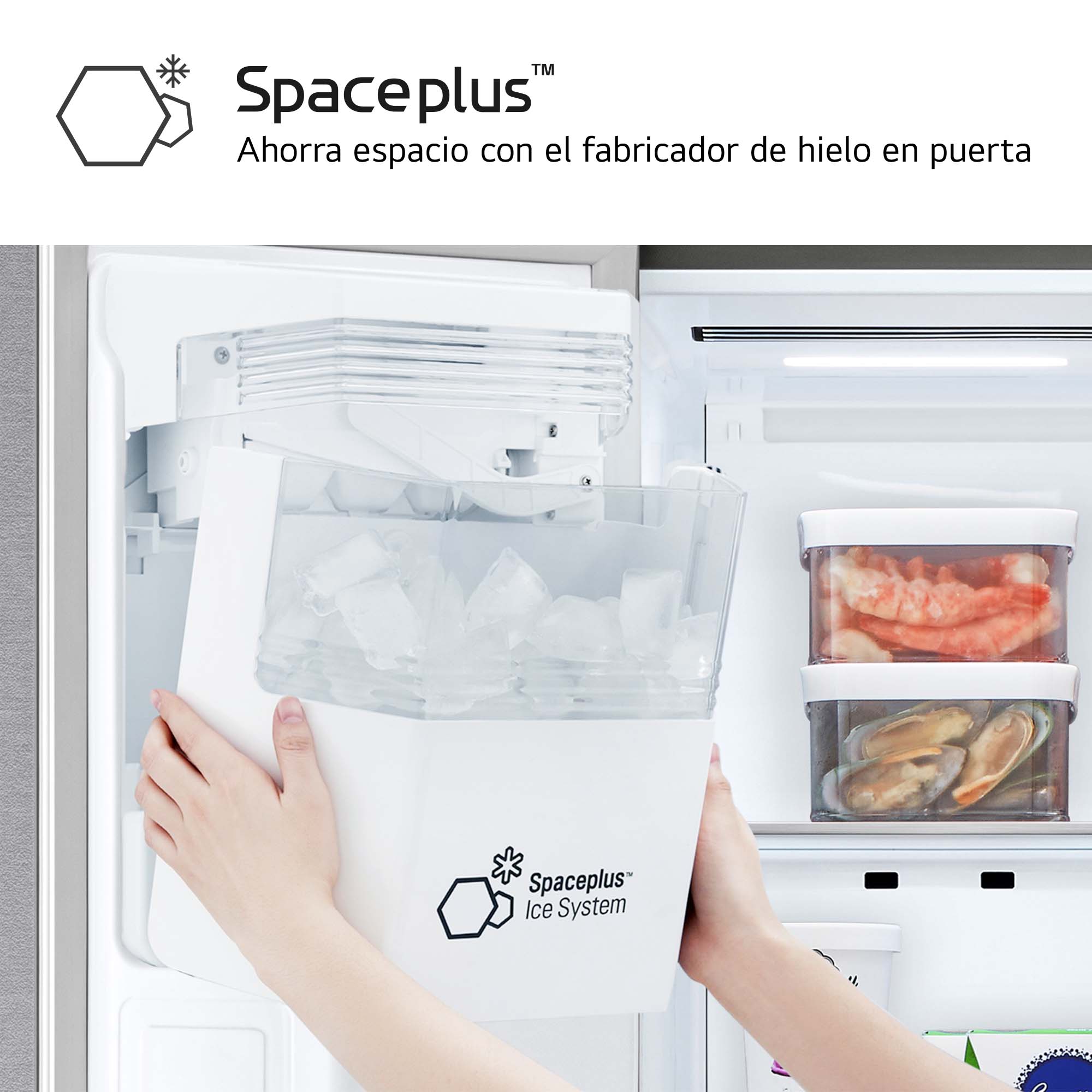 Frigorífico americano LG Smart Inverter Compressor, 179 cm, 638 l,  MultiAirFlow - GSLC40PYPE Inox-7