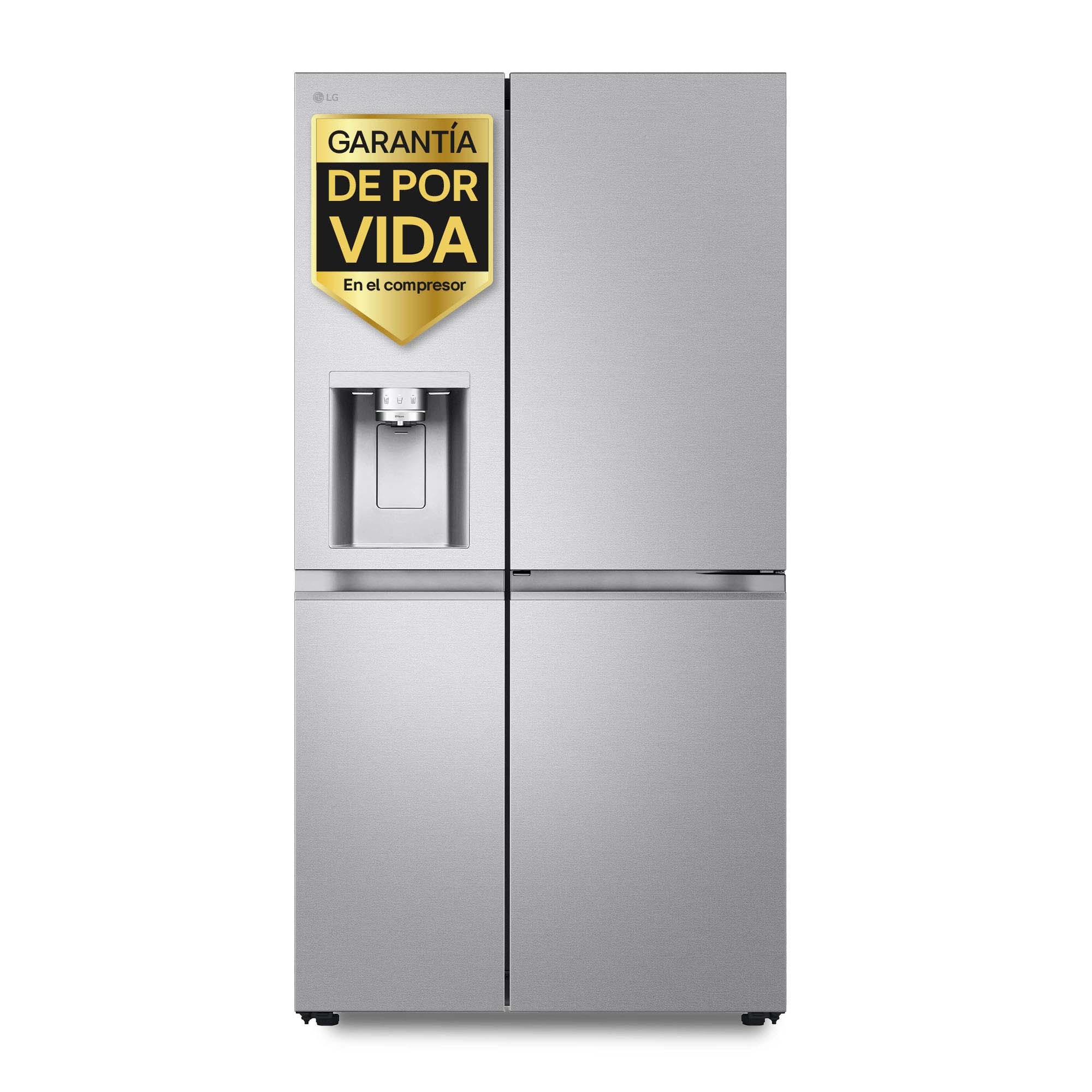Imagen 0 de Frigorífico americano LG Total No Frost, 179 cm,  628l, con dispensador, inox - GSLE91MBAC