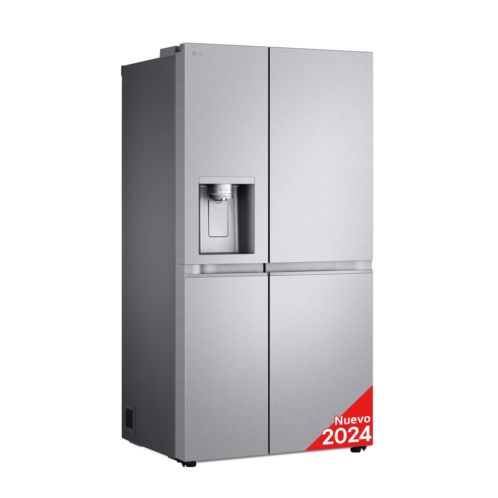Frigorífico americano LG Total No Frost, 179 cm, 628l, con dispensador, inox - GSLE91MBAC Silver-3
