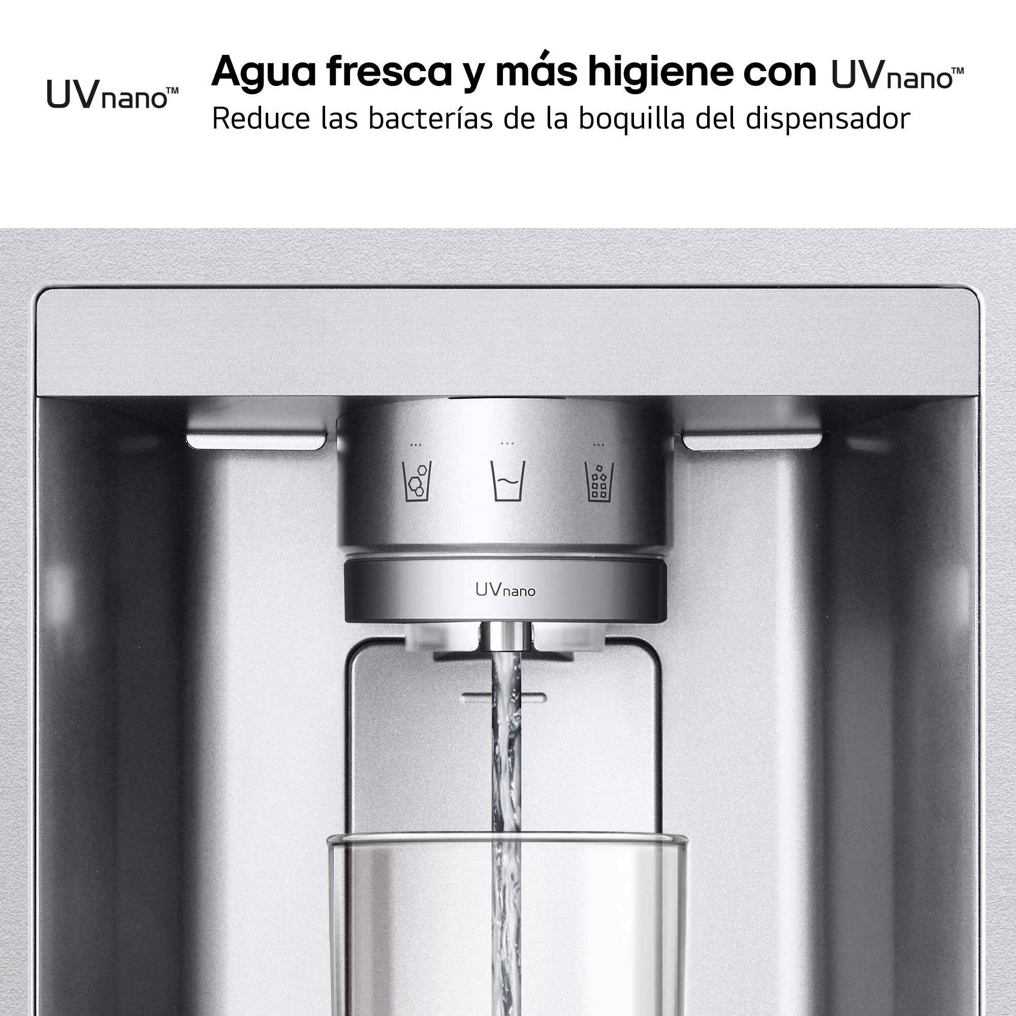 Frigorífico americano LG Total No Frost, 179 cm, 628l, con dispensador, inox - GSLE91MBAC Silver-13