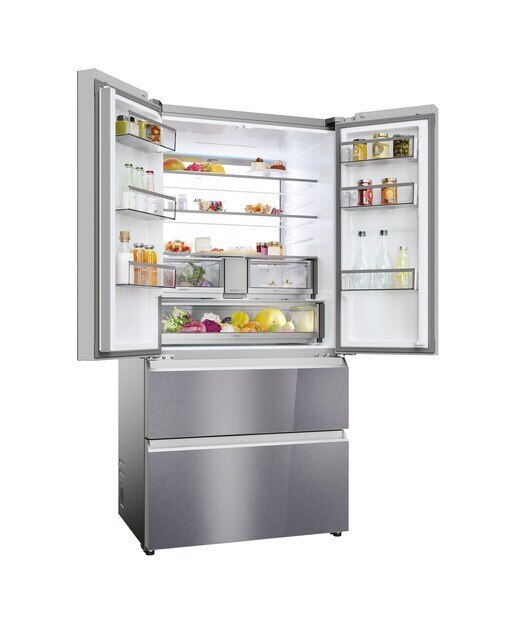 Frigorífico americano Haier, Total no Frost, Motor Inverter,FD 90 Series 7 - HFR79F19EFGK - Glass Inox Look Glass Inox Look-5