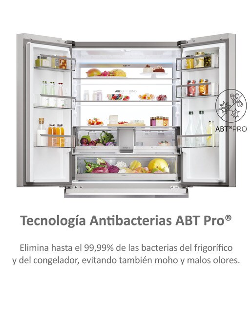 Frigorífico americano Haier, Total no Frost, Motor Inverter,FD 90 Series 7 - HFR79F19EFGK - Glass Inox Look Glass Inox Look-15
