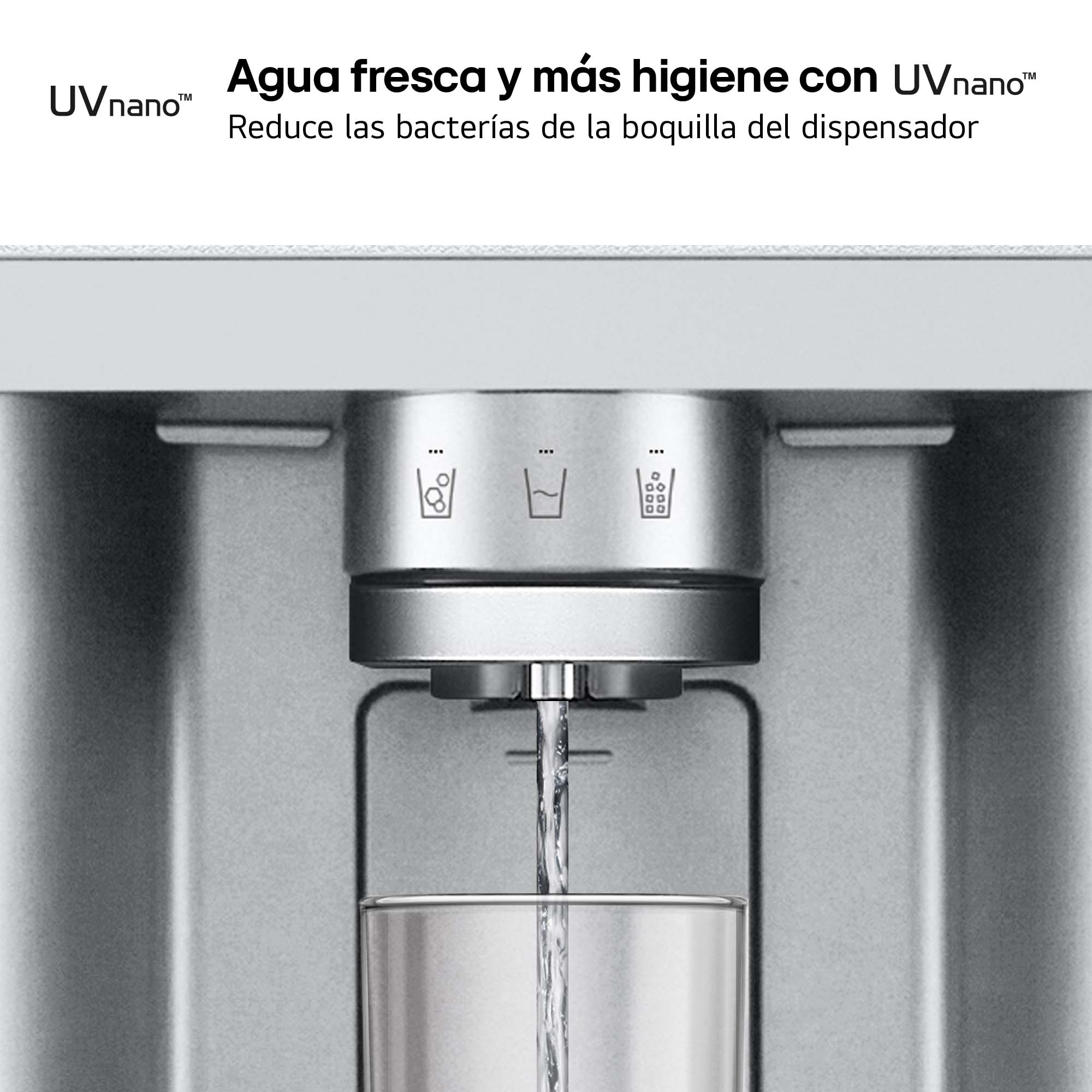 Frigorífico americano LG Total No Frost,  178,70 cm, InstaView, con dispensador, Inox - GMG861MBAE Acero antihuellas-12