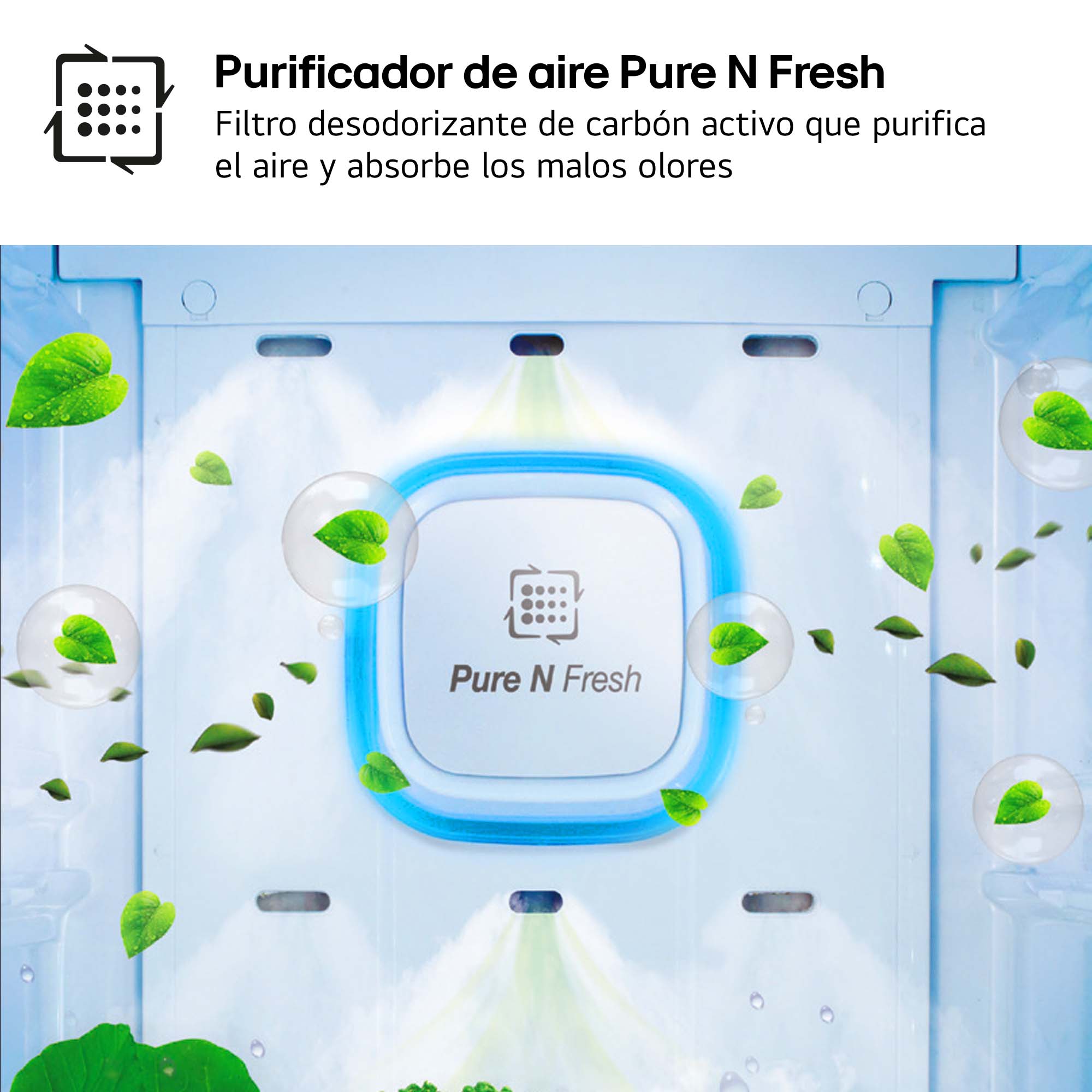 Frigorífico americano LG Total No Frost,  178,70 cm, InstaView, con dispensador, Inox - GMG861MBAE Acero antihuellas-14