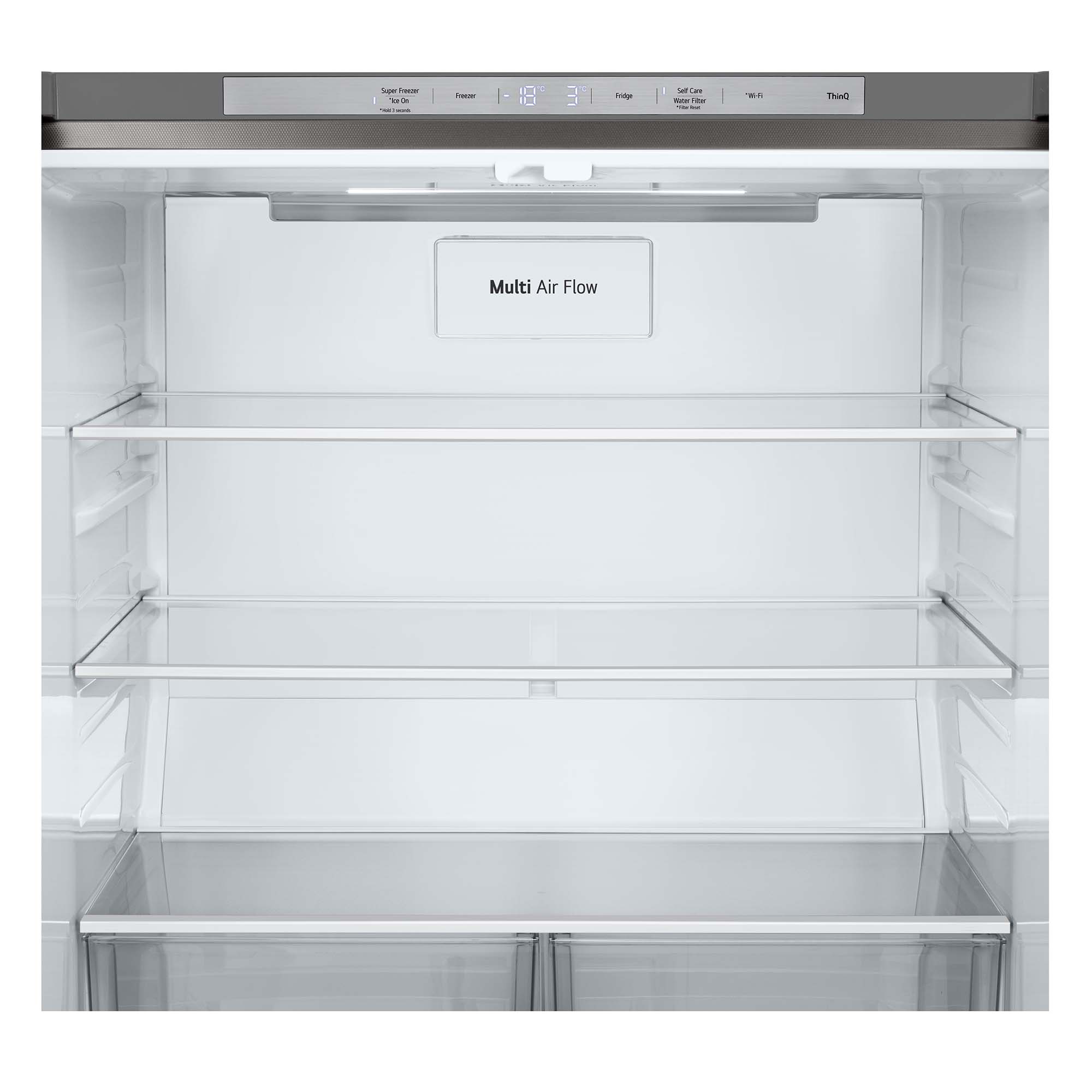 Frigorífico americano LG Inverter Linear Compressor, 178,70 cm,  con dispensador, inox - GML860PYFE Acero antihuellas-19