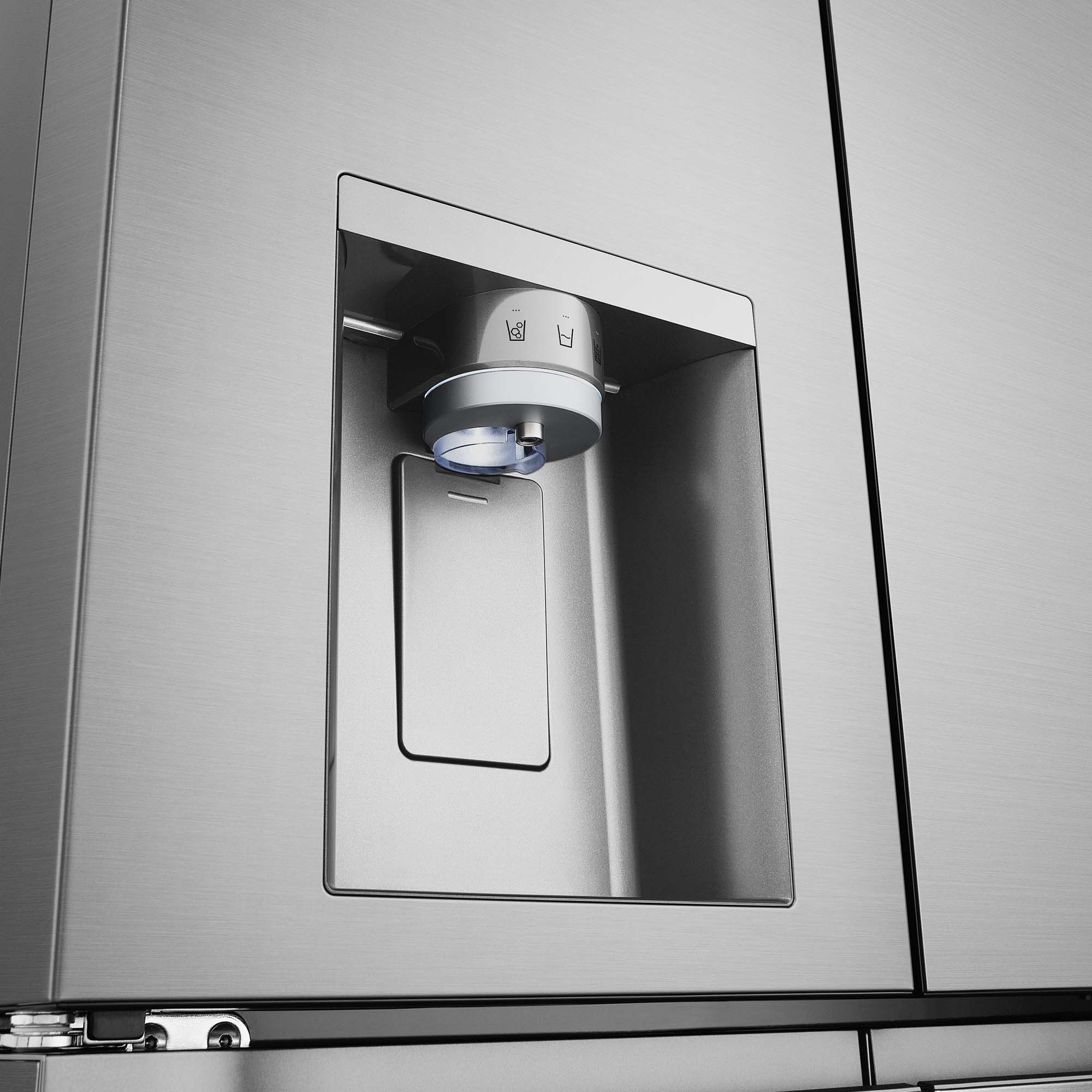 Frigorífico americano LG Inverter Linear Compressor, 178,70 cm,  con dispensador, inox - GML860PYFE Acero antihuellas-20