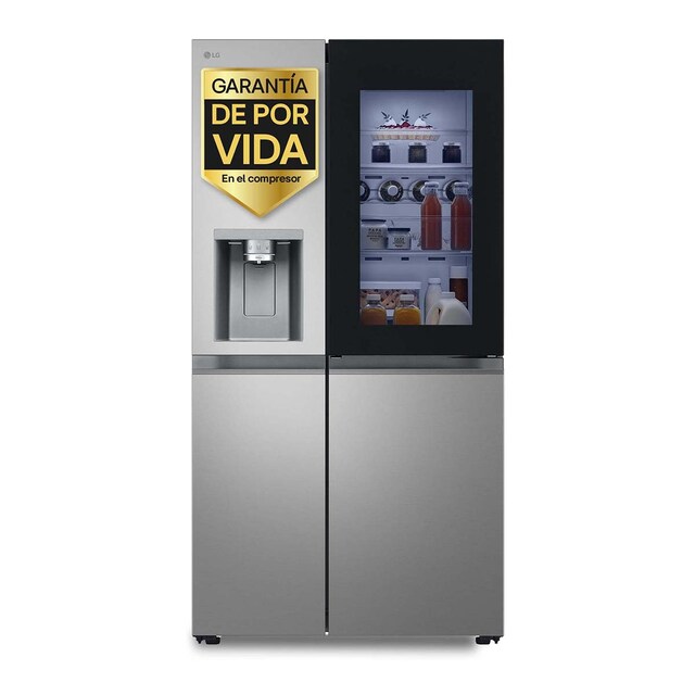 Imagen 0 de Frigorífico americano LG Smart Inverter Compressor, 179 cm,  Door in Door, con dispensador, inox- GSXE81PYBD