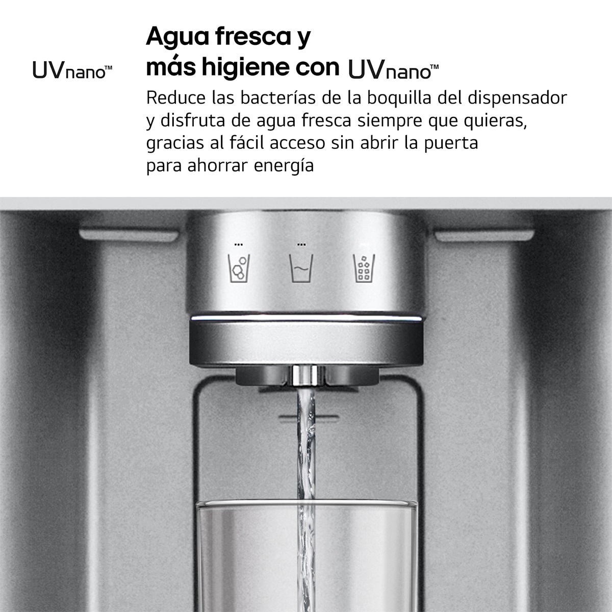 Frigorífico americano LG , Total No Frost, Door Cooling+ - GML861PYPE Inox antihuellas-7