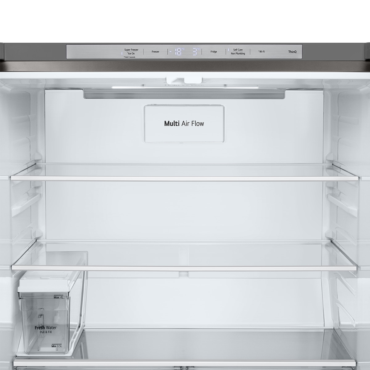 Frigorífico americano LG , Total No Frost, Door Cooling+ - GML861PYPE Inox antihuellas-13