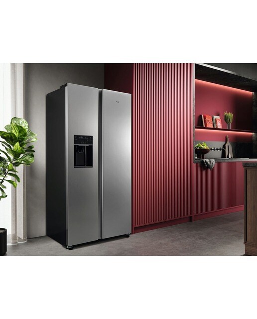 Frigorífico americano AEG, No Frost, dispensador agua y hielo - ORX9V351DU Inox-7