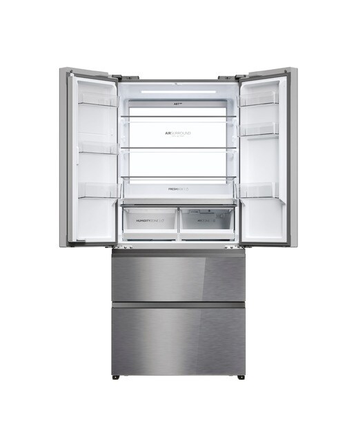 Frigorífico americano Haier Total No Frost MultiDoor FD 83 Series 7 - HFR7819ENGC Cristal inox-2