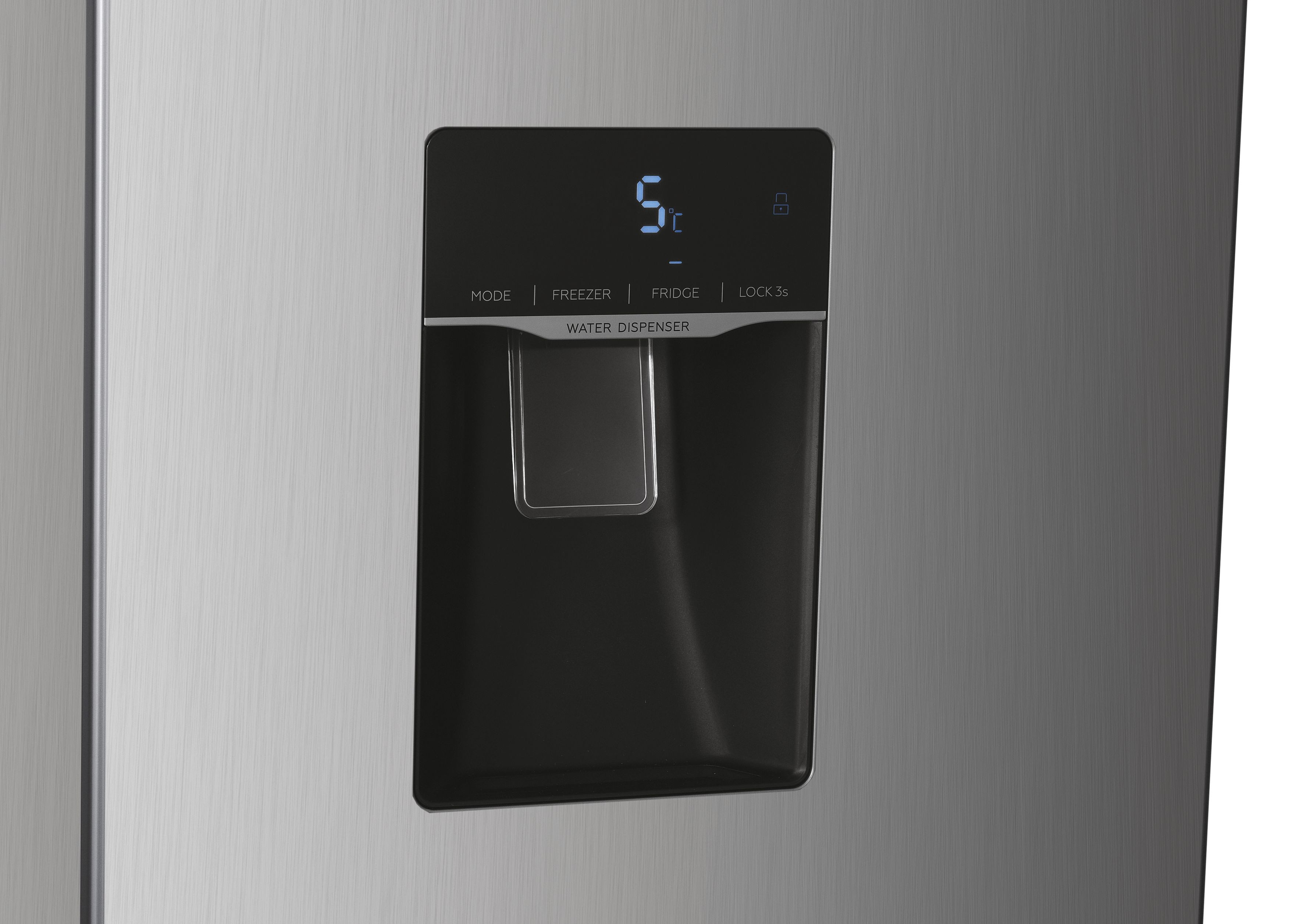 Frigorífico americano Candy, Total No Frost, Dispensador de agua, SBS - CHSBSO-6174XWD Inox-10