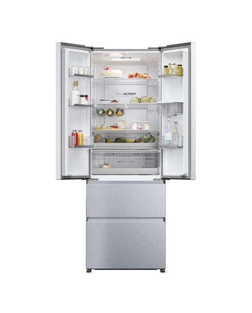 Frigorífico americano Haier Total No Frost FD 70 Series 5 - HFR5720EWMG Inox-2
