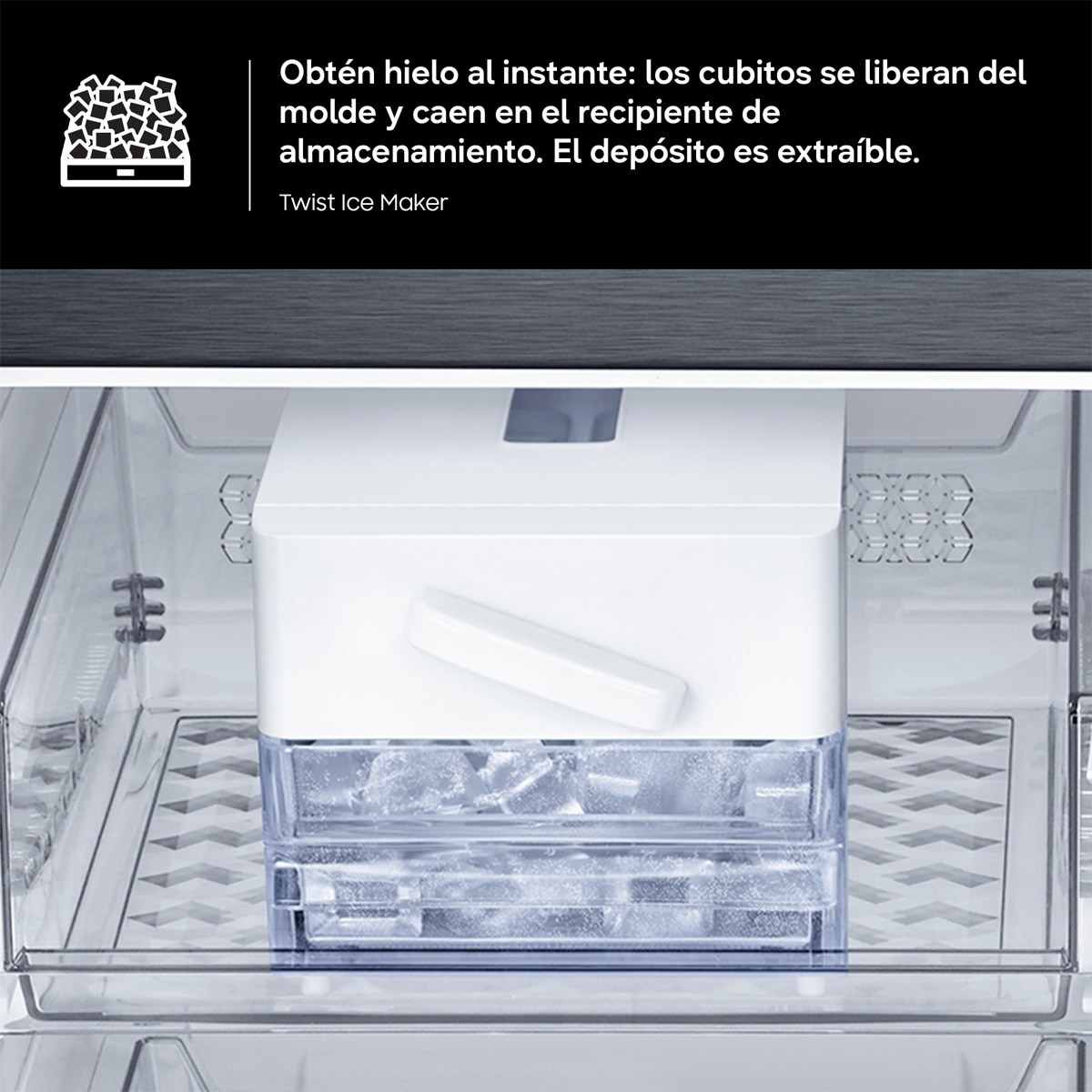 Frigorífico AmericanoSamsung con IA, French Door All Around Cooling - RF59C70TES9/ES Inox-9