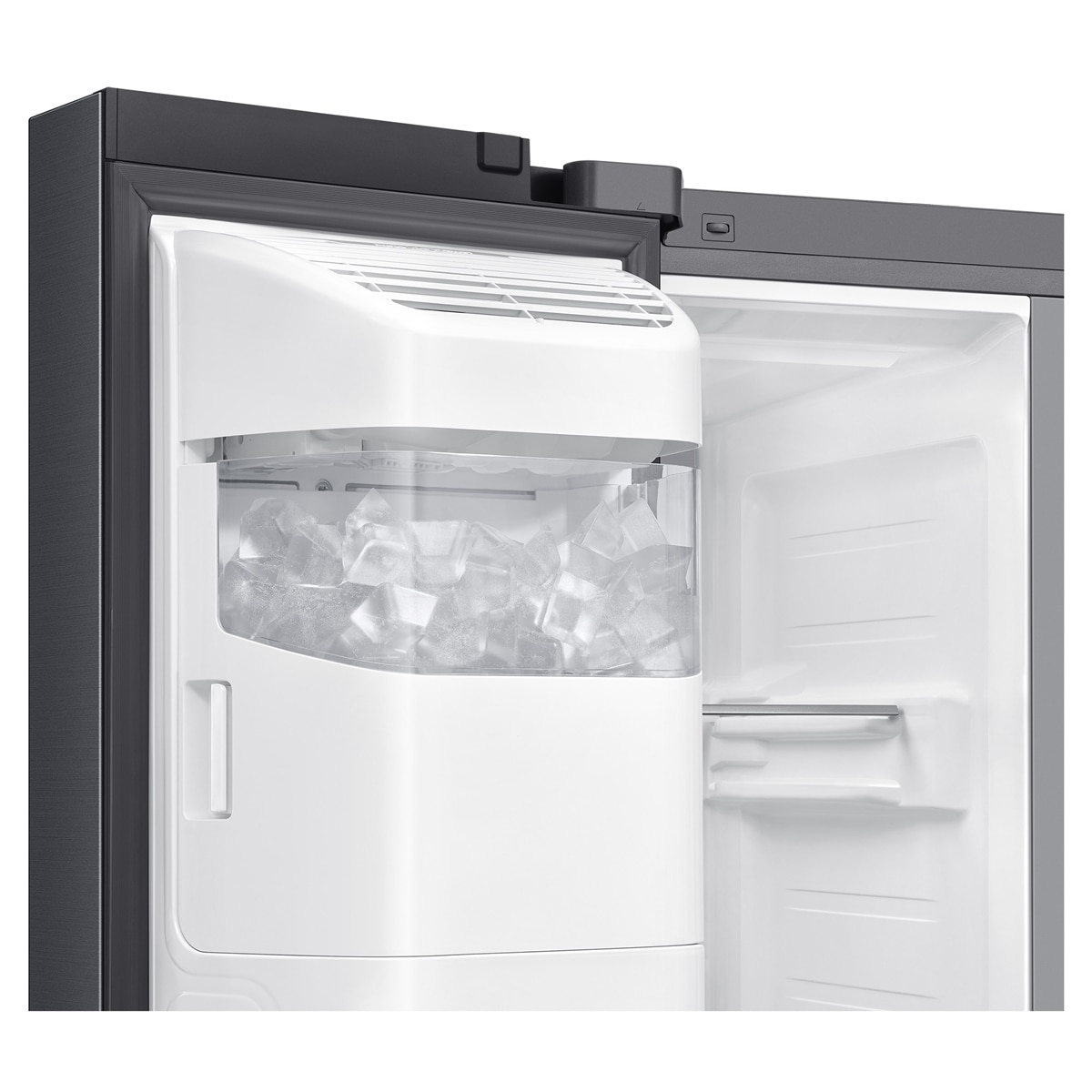 Frigorífico Americano Samsung Family Hub Bespoke AI 178cm Balda Botellero 614L Clase E Grafito RS90F66BEFEF Grafito-15