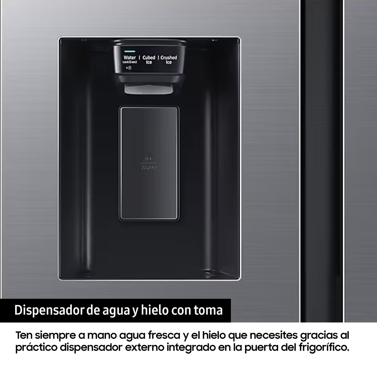 Frigorífico Americano Samsung Bespoke AI 178cm All Around Cooling 640L Clase D Grafito RS80F64KDFEF Negro-8