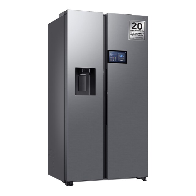 Imagen 0 de Frigorífico Americano Samsung Bespoke AI 178cm Balda Botellero 621L Clase E Inox RS90F64EETEF
