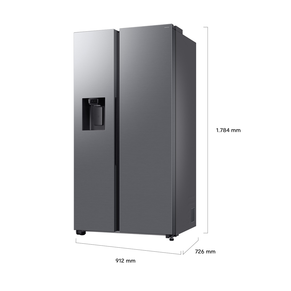 Frigorífico Americano Samsung Bespoke AI 178cm Balda Botellero 621L Clase E Inox RS90F64EETEF Inox-3