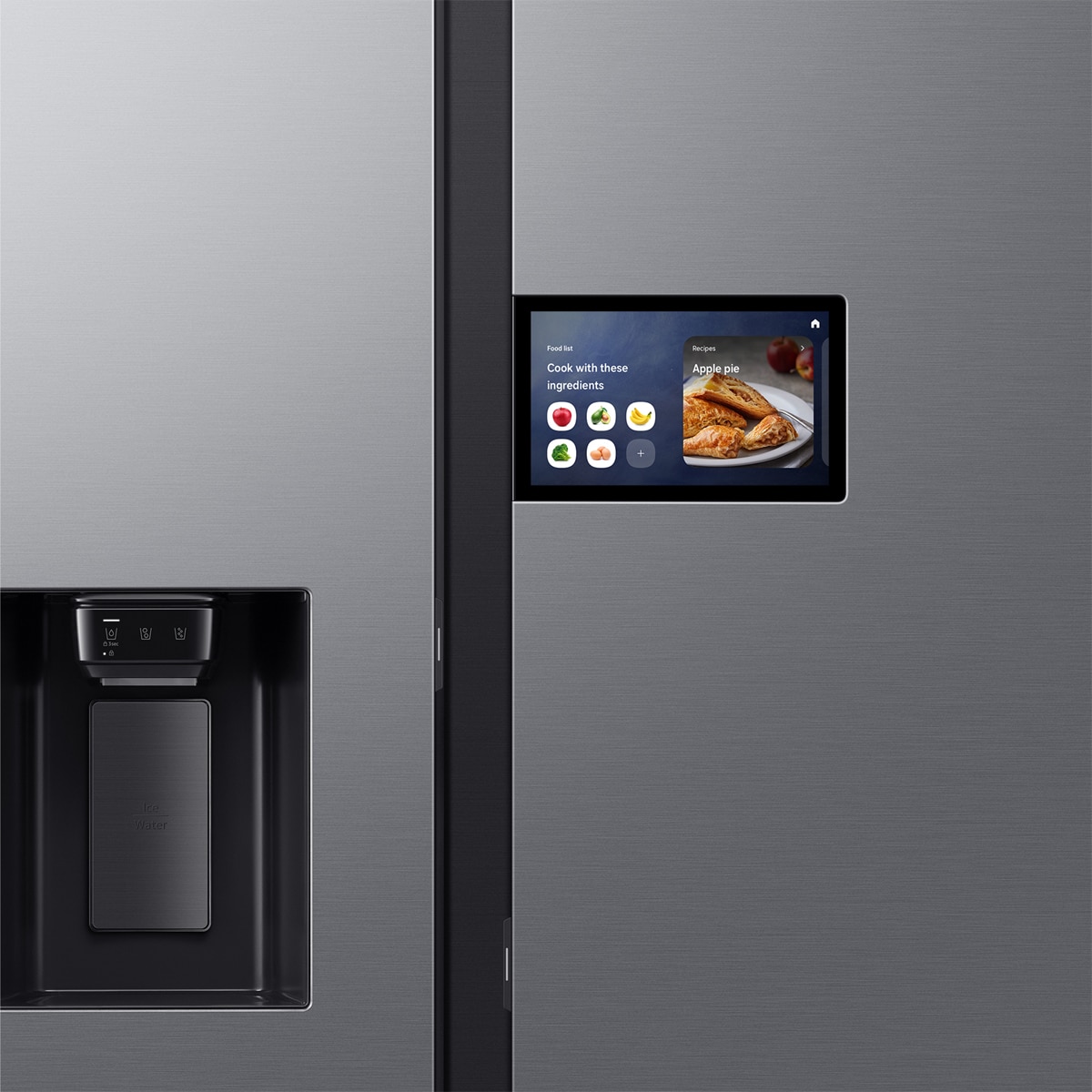 Frigorífico Americano Samsung Bespoke AI 178cm Balda Botellero 621L Clase E Inox RS90F64EETEF Inox-12