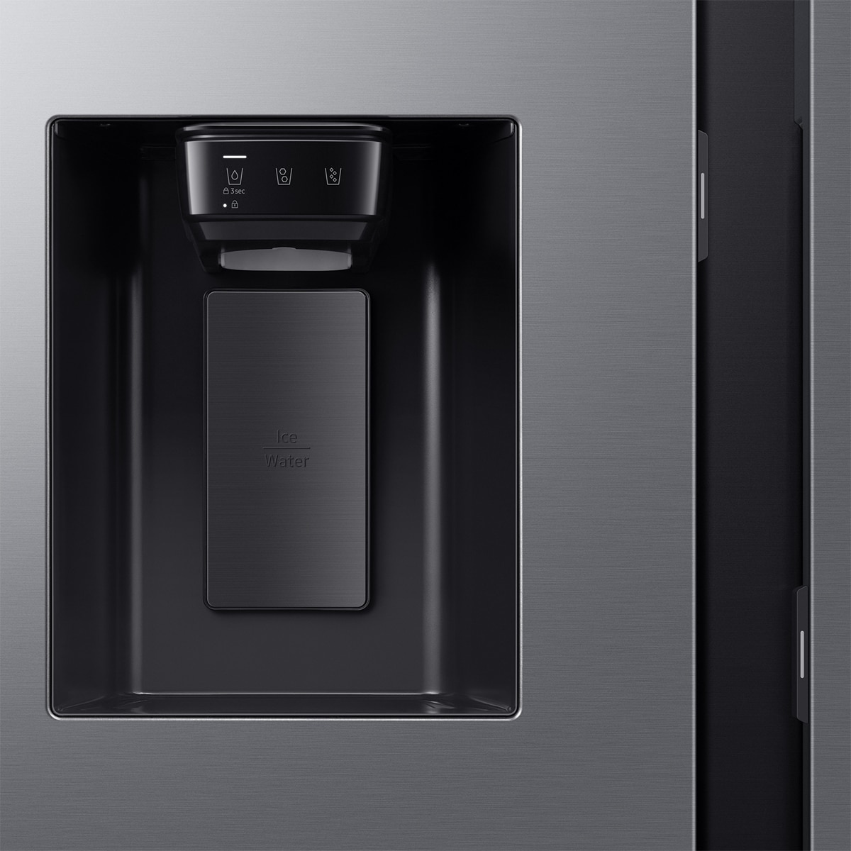 Frigorífico Americano Samsung Bespoke AI 178cm Balda Botellero 621L Clase E Inox RS90F64EETEF Inox-15